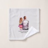 Caution père et fille (10) (Gant de toilette)