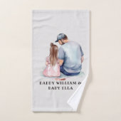 Caution père et fille (7) (Serviette à main)