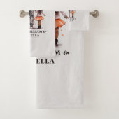 Caution père et fille noire (5) (En situation)