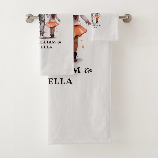 Caution père et fille noire (5) (En situation)