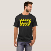 Caution Sign T-shirt (Voorkant volledig)