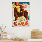 Caux Suisse Vintage Travel Poster (Keuken)