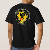 Cav Association T-shirt - Zwart (Achterkant)