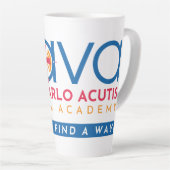 CAVA Logo T-shirt Latte Mok (Rechterhoek)