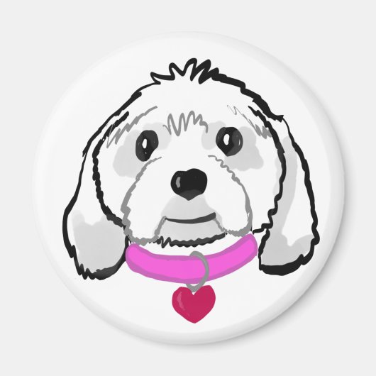 Cavachon Magneet (Voorkant)