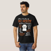 Cavachon Visting My House T-shirt (Voorkant volledig)