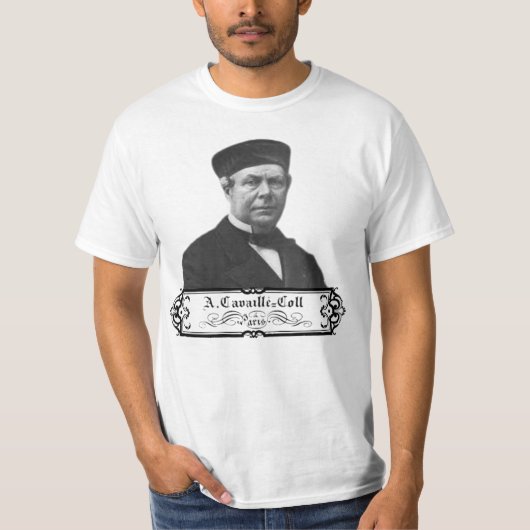 CAVAILLE-COLL FACTEUR D'ORGUE À TUBES T-Shirt (Devant)