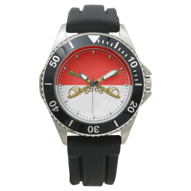 Cavalerie CAV Horloge (Voorkant)