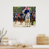 Cavalerie-Poster van de Unie Poster (Keuken)