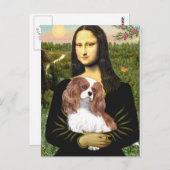 Cavalier 2 (Bl) - Mona Lisa Briefkaart (Voorkant / Achterkant)