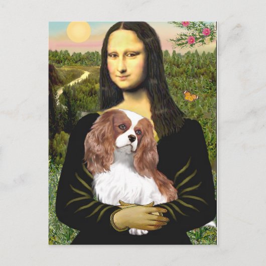 Cavalier 2 (Bl) - Mona Lisa Briefkaart (Voorkant)