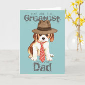 Cavalier Dad Kaart (Gele Bloem)