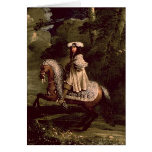 Cavalier dans le bleu