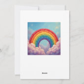 cavalier faire-part de mariage gay (Dos)