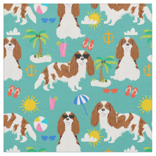 cavalier kc spaniel dog tropische zomer stof