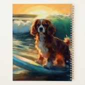 Cavalier King Beach Surf Peinture (Dos)