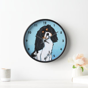 Cavalier King Charles Acrylic Wall klok