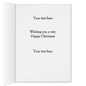 Cavalier King Charles 'Cheese Tax' Christmas card (Intérieur (Droit))