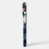 Cavalier King Charles Glas in lood Pink Stars Case-Mate iPhone Case (Achterkant / Links)