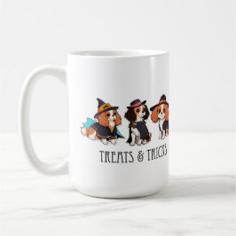Cavalier King Charles halloween traktaties & trucs Koffiemok