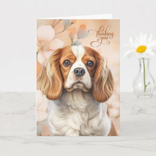 Cavalier King Charles-hond bloeit Terugdenken aan  Kaart