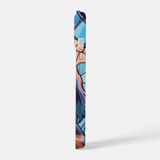 Cavalier King Charles Pastel Couleurs Vitrail (Côté gauche)