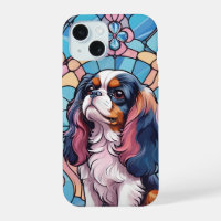 Cavalier King Charles Pastel Couleurs Vitrail