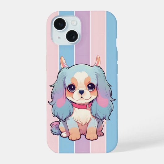Cavalier King Charles Pastel Cute Devil (Verso)