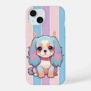 Cavalier King Charles Pastel Schattige Devil iPhone 15 Hoesje