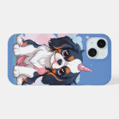 Cavalier King Charles Pastel Unicorn (Verso Horizontal)