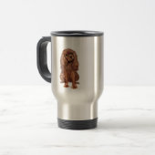 Cavalier King Charles - Robijn Reisbeker (Voorkant links)