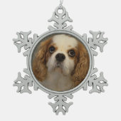 Cavalier King Charles Snowflake Ornament (Voorkant)