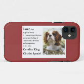 Cavalier King Charles Spaniel Art Love Case-Mate iPhone Case (Achterkant (horizontaal))