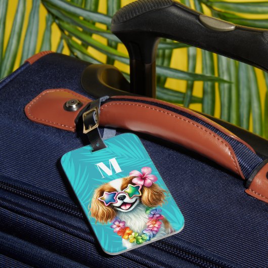 Cavalier King Charles Spaniel Bagage Labels (Voorkant Insitu 1)