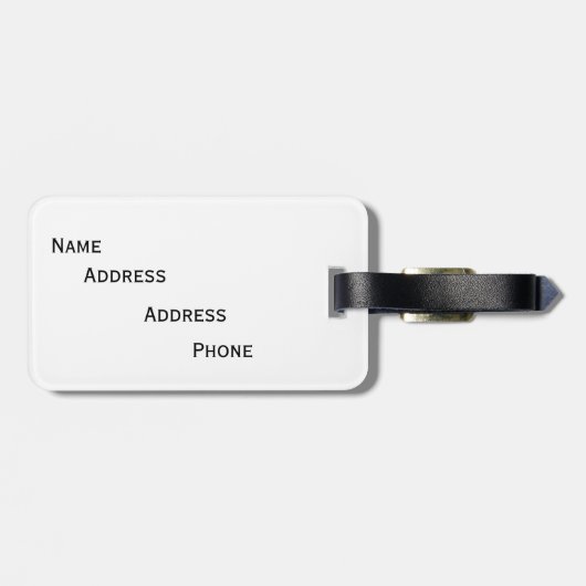 Cavalier King Charles Spaniel Bagagelabel (Achterkant horizontaal)