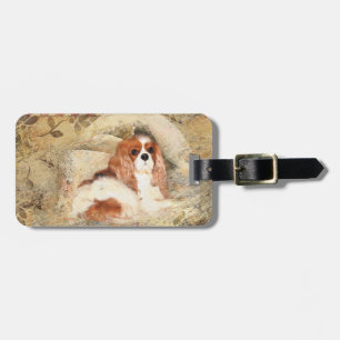 Cavalier King Charles Spaniel Bagagelabel