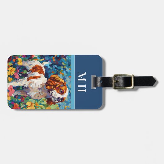 Cavalier King Charles Spaniel Bagagelabels (Voorkant horizontaal)