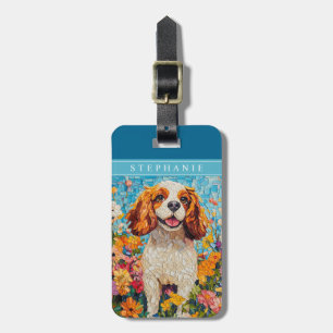 Cavalier King Charles Spaniel Bagagelabels