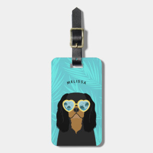 Cavalier King Charles Spaniel Bagagelabels