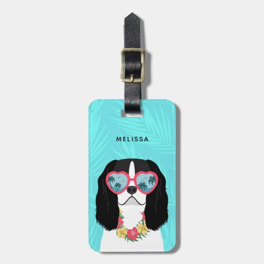 Cavalier King Charles Spaniel Bagagelabels (Voorkant verticaal)