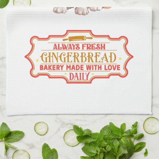 Cavalier King Charles Spaniel bakken peperkoek Theedoek (Gevouwen)