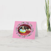 Cavalier King Charles Spaniel Blank Note Card Kaart (Voorkant)