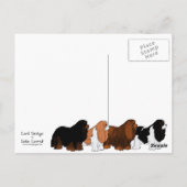 Cavalier King Charles Spaniel Briefkaart (Achterkant)