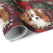 Cavalier King Charles Spaniel Cadeaupapier (Rol Hoek)