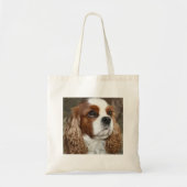 Cavalier King Charles Spaniel canvas tas (Voorkant)