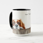 Cavalier King Charles Spaniel Chien Mug (Devant gauche)