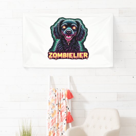 Cavalier King Charles Spaniel CKCS Zombie Dog Hall Spandoek (Insitu)
