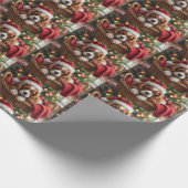 Cavalier King Charles Spaniel Cozy Basket Cadeaupapier (Hoek)