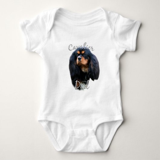 Cavalier King Charles Spaniel Dad 2 Romper (Voorkant)