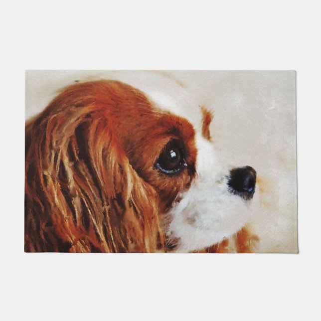Cavalier King Charles Spaniel Deurmat (Voorkant)